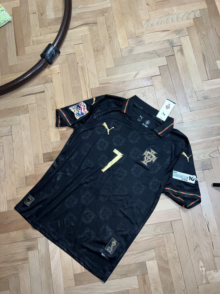 Portugal Black Panter Jersey Limited | Ronaldo #7 | Премиум Серия