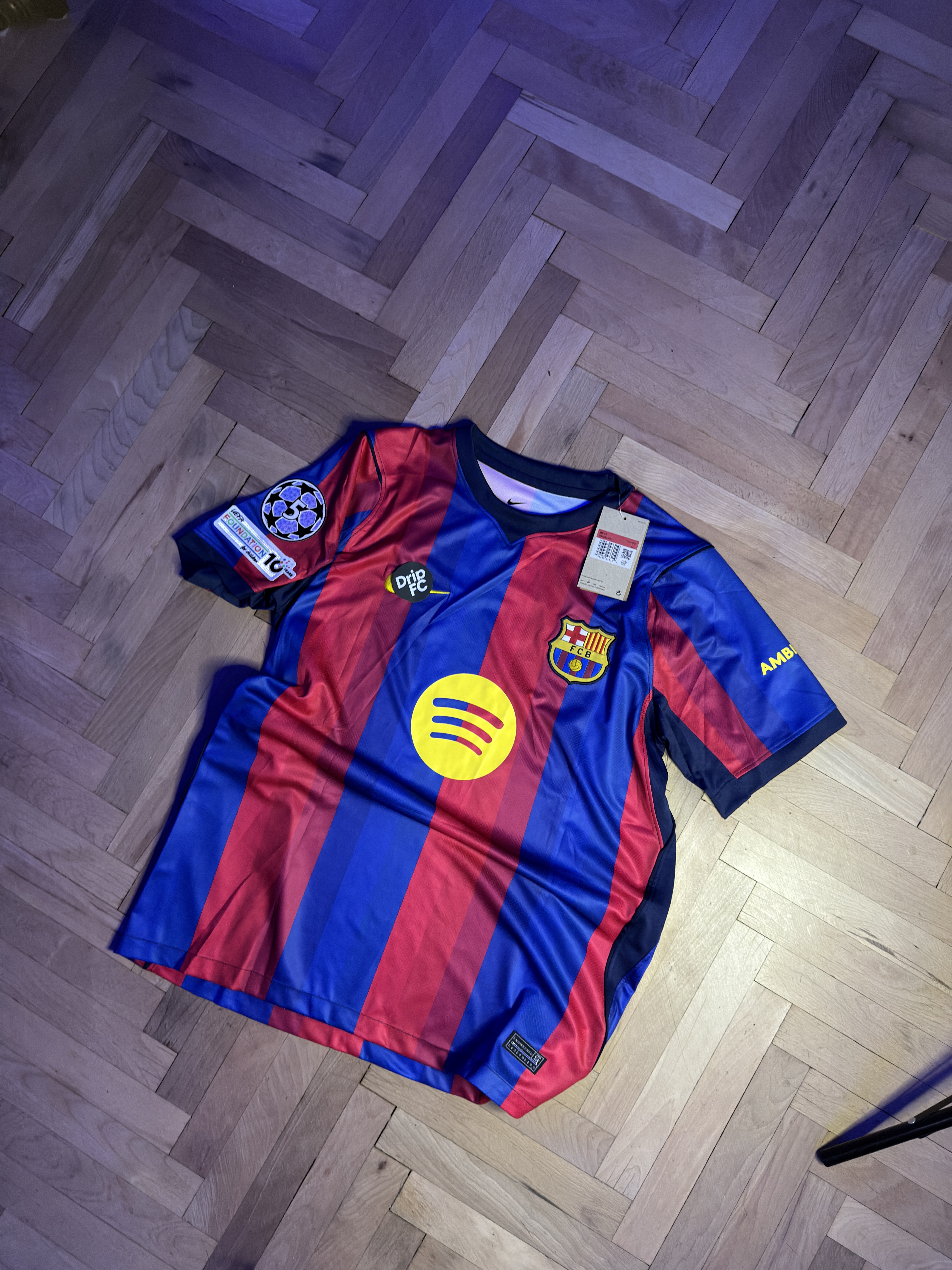 Barcelona home jersey 20262027 Raphina