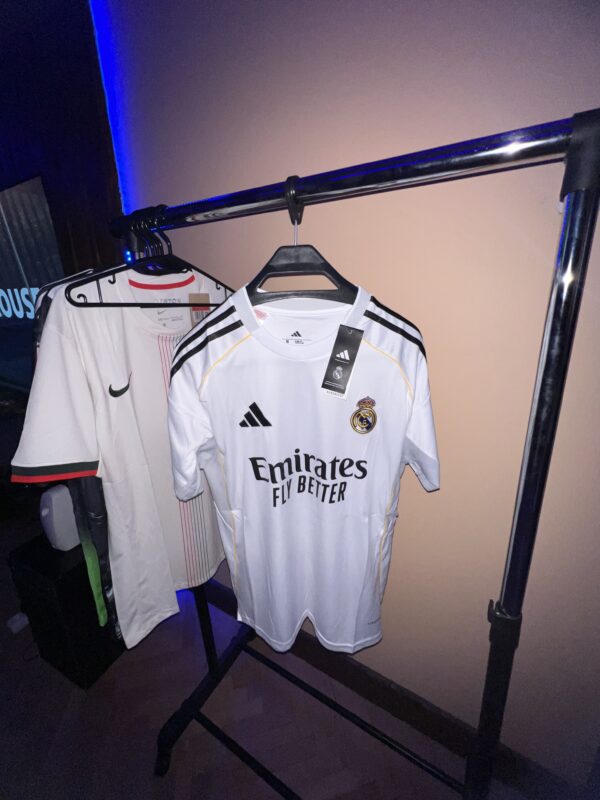 Real Madrid 25/26 home jersey