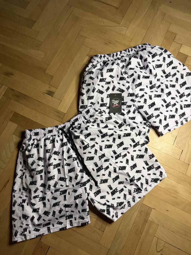 White Nike Swimwear