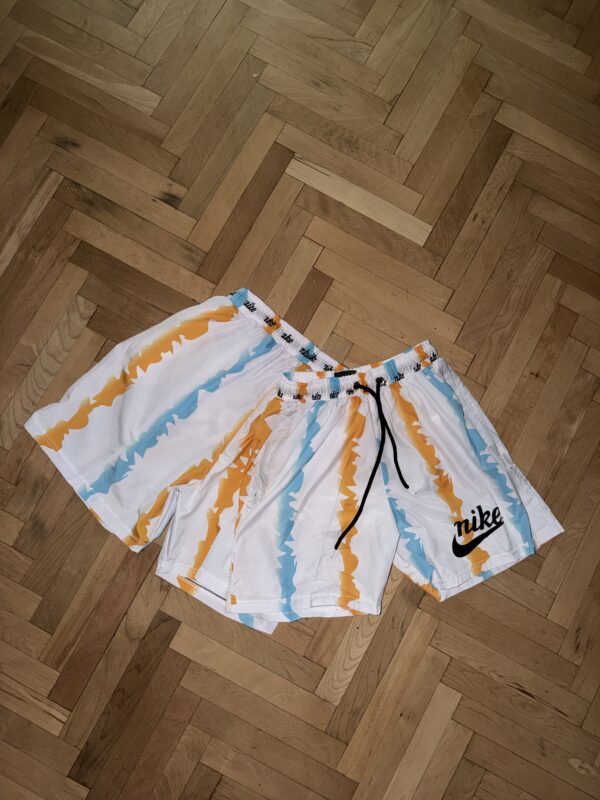 Nike White/Blue Swimwear