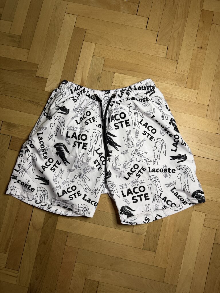 Lacoste White Swimwear