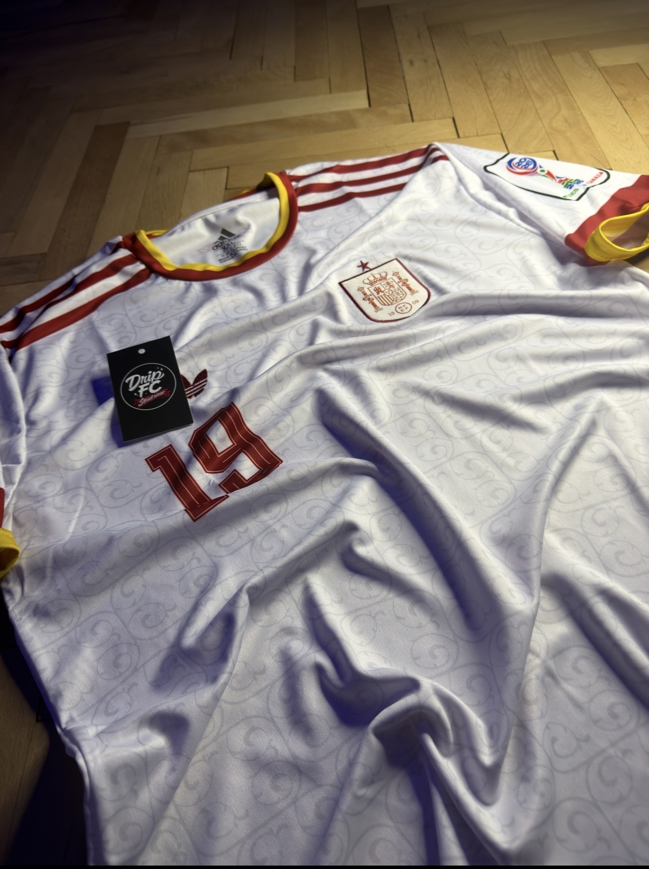 Spain Away Lamine Yamal Jersey WC - Image 5