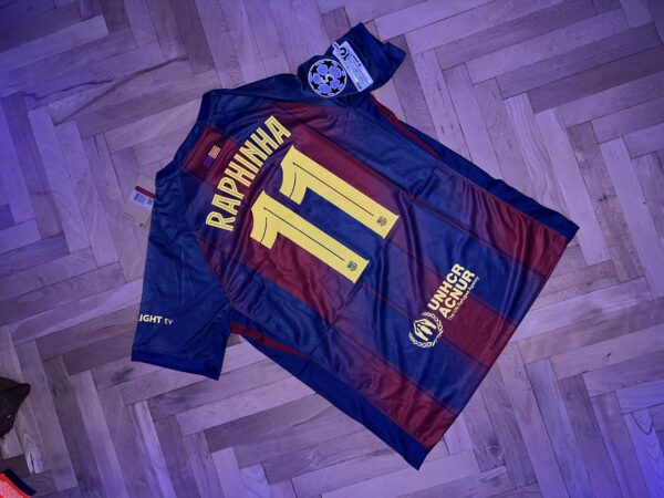 Barcelona Home 25/26 Jersey Raphinha