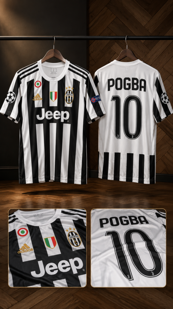 Juventus Retro | Pogba #10 | Класическа Серия