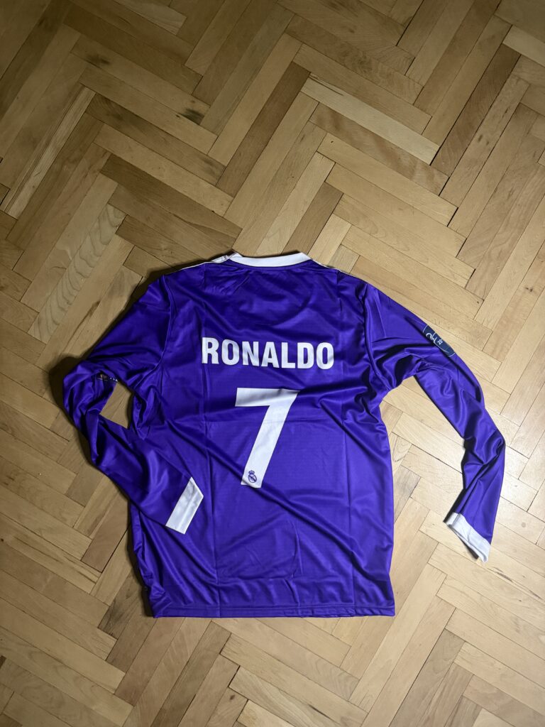 Real Madrid Ronaldo Retro Long Sleeve