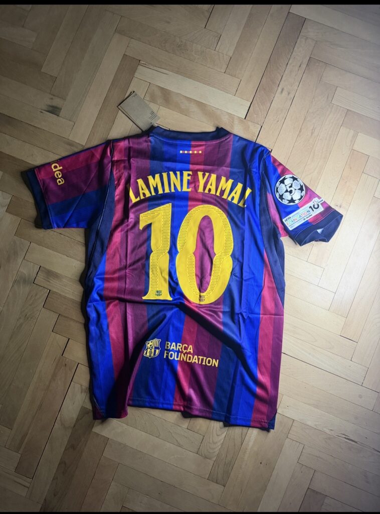 Barcelona Home Jersey 26/27 | Lamine Yamal #10 | Премиум Серия