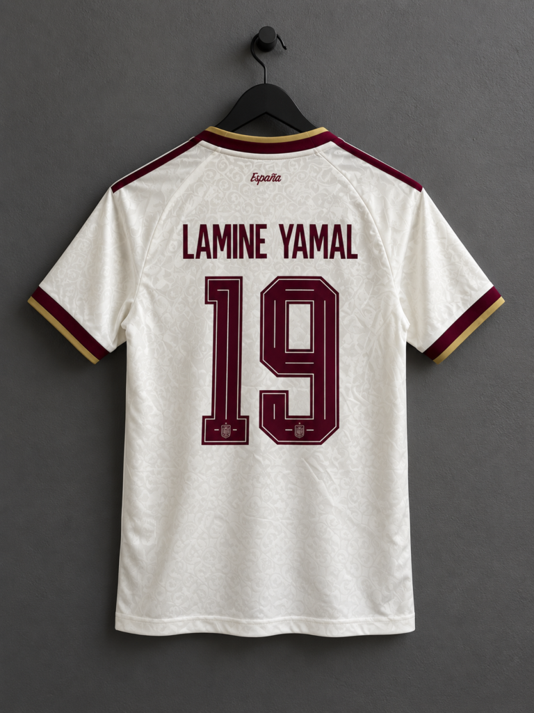 Spain Away Jersey / Lamine Yamal #19 / Премиум Качество